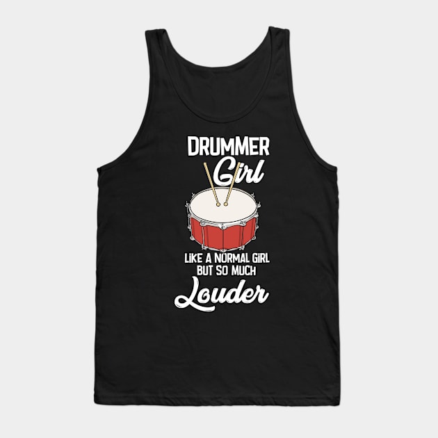 Drummer, Drumming, Percussion Tank Top by maxdax